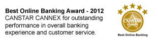 Best Online Banking Award Canstar Cannex CANNSTARCANNEX